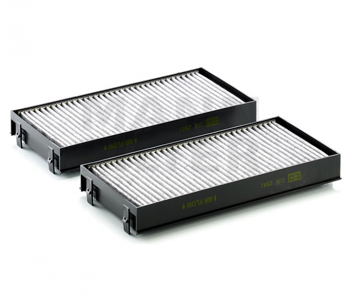 Set Filtre Habitaclu Carbon Activ Mann-Filter CUK2941-2 [1]