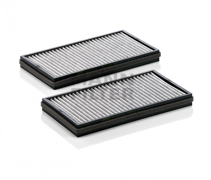 Set Filtre Habitaclu Carbon Activ Mann-Filter CUK3124-2 [1]