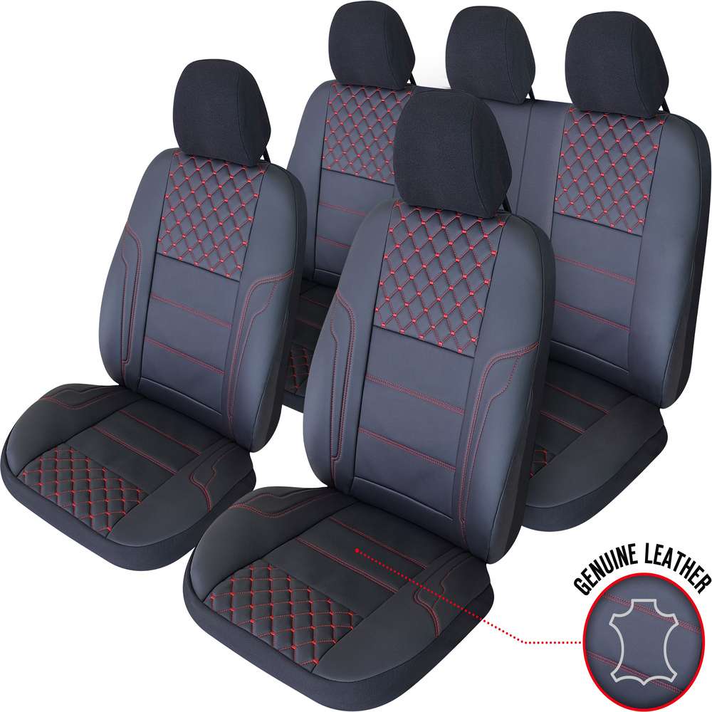 SET HUSE SCAUN EXCLUSIVE LEATHER QUEEN NEGRU UMB-R [1]