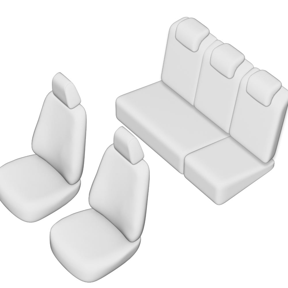 SET HUSE SCAUN FIT UMBRELLA PENTRU NISSAN QASHQAI (2007-2014) [2]