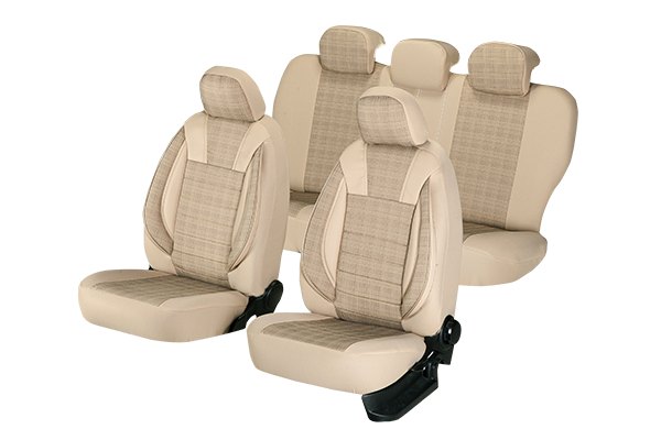 Set Huse Scaun Luxury Bej [5]