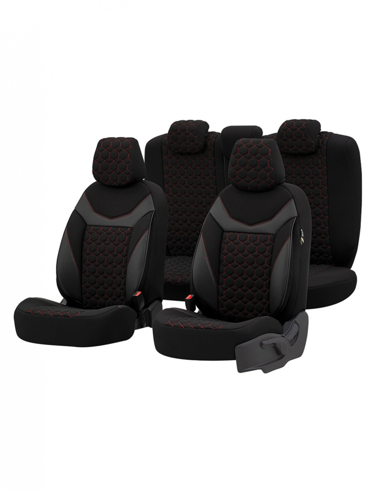 Set huse scaun Sapphire ROSU [1]