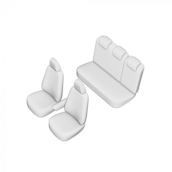 Set Huse Scaun Umbrella Pentru Ford Focus 2018- (Bancheta Fractionata) [5]