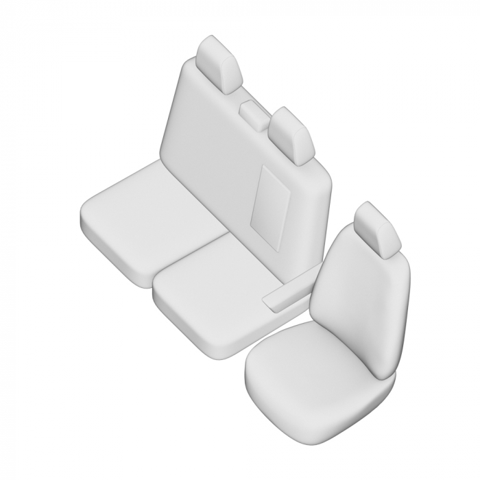 Set Huse Scaun Umbrella Pentru Ford Transit (2+1) 2014- [5]