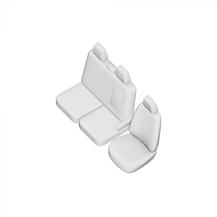 Set Huse Scaun Umbrella Pentru Ford Transit Custom (2+1) 2012- [5]