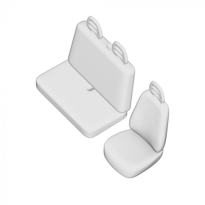 Set Huse Scaun Umbrella Pentru Iveco Daily (2+1) 2011-2014 [5]