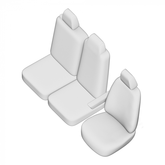Set Huse Scaun Umbrella Pentru Renault Master (2+1) 2011-2019 Tip 2 [2]