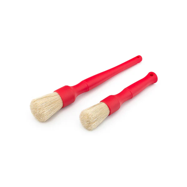 Set pensule detailing din par natural Detail Factory Boar Detailing Brush, 2 bucati [2]
