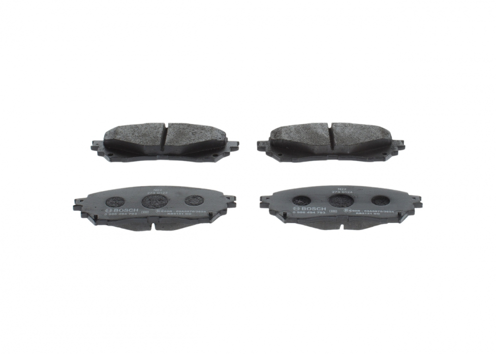 Set placute frana BOSCH 0986494793 [7]
