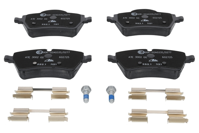 Set placute frana ATE 13.0460-2725.2 [1]