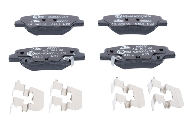 Set placute frana ATE 13.0460-5650.2 [1]