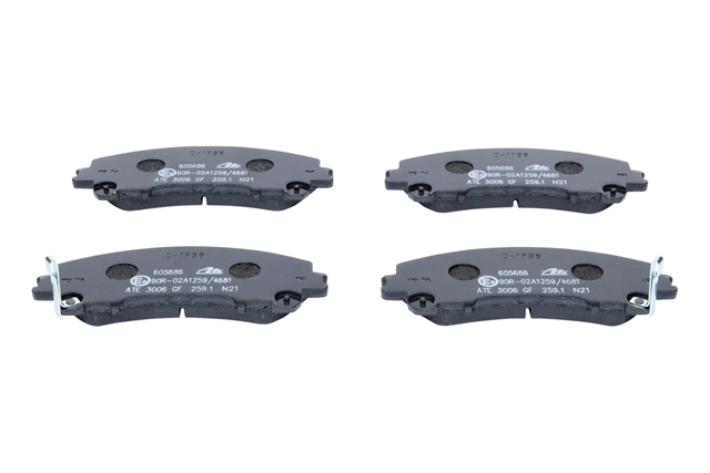 Set placute frana ATE 13.0460-5686.2 [1]