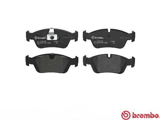 Placute frana BREMBO P06024 [2]