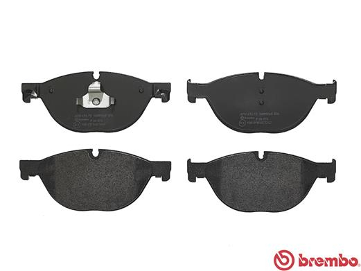 Placute frana BREMBO P06076 [1]