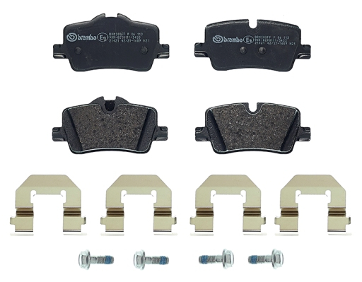 Placute frana BREMBO P06113 [1]