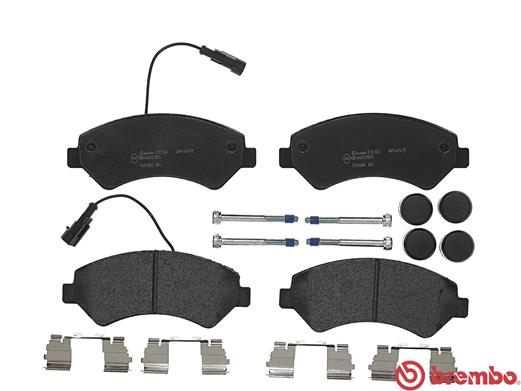 Placute frana BREMBO P23136 [1]
