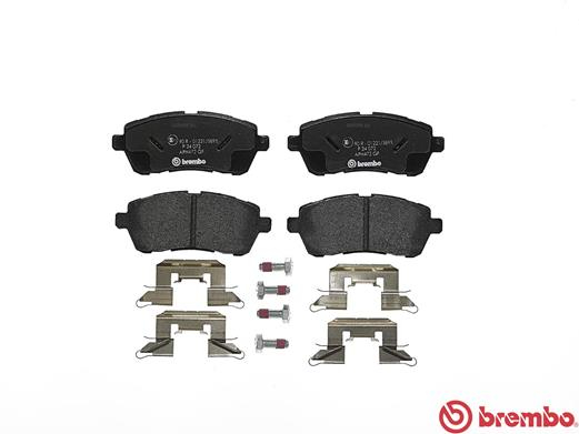 Placute frana BREMBO P24072 [1]