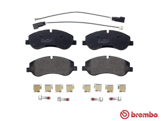 Placute frana BREMBO P24152 [2]