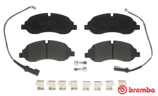 Placute frana BREMBO P24171 [1]