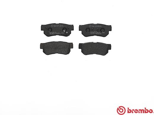 Placute frana BREMBO P30014 [1]