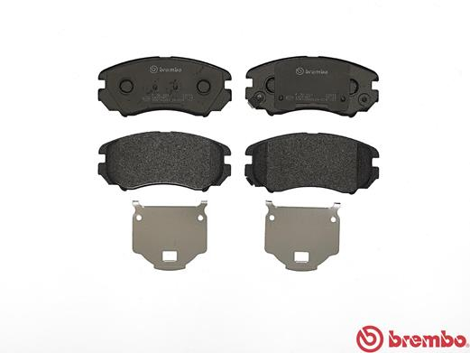 Placute frana BREMBO P30018 [1]