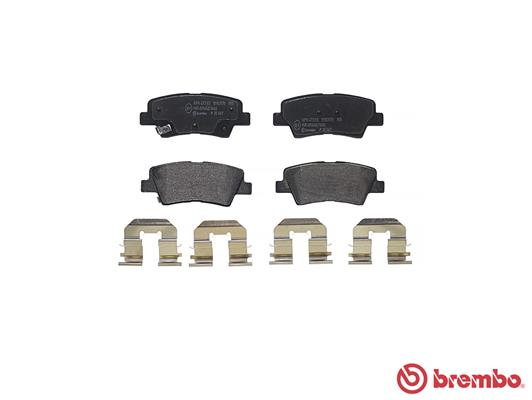 Placute frana BREMBO P30067 [1]