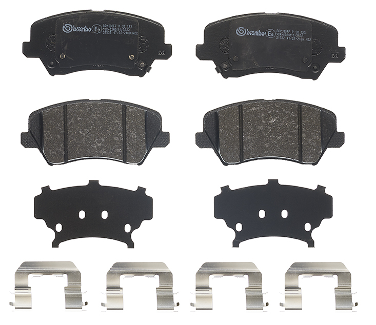Placute frana BREMBO P30123 [1]