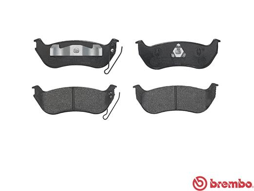 Placute frana BREMBO P37009 [1]
