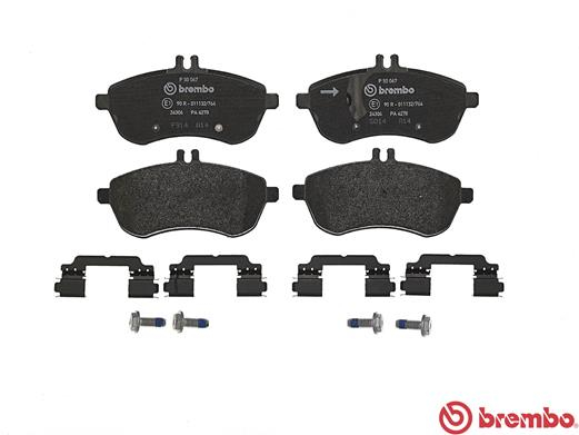 Placute frana BREMBO P50067 [1]