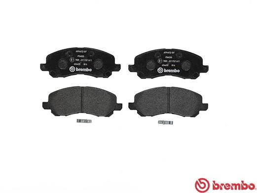 Placute frana BREMBO P54030 [1]