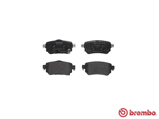 Placute frana BREMBO P56098 [1]