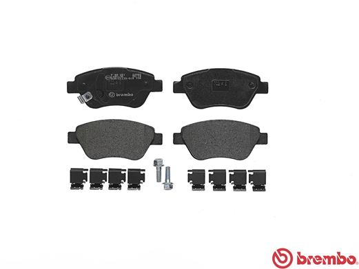 Placute frana BREMBO P59051 [2]