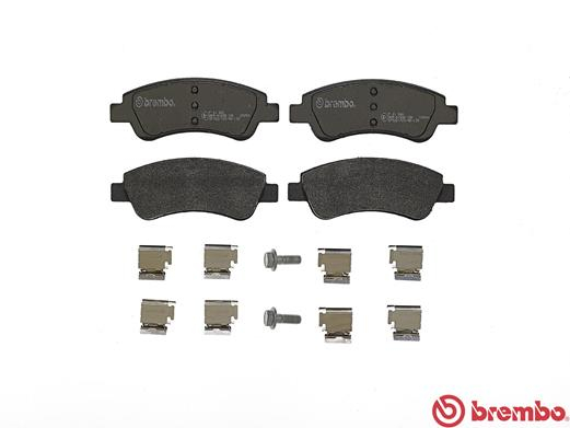 Placute frana BREMBO P61066 [1]