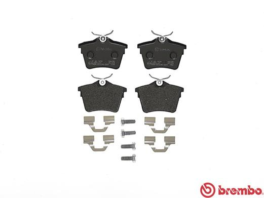 Placute frana BREMBO P61079 [2]
