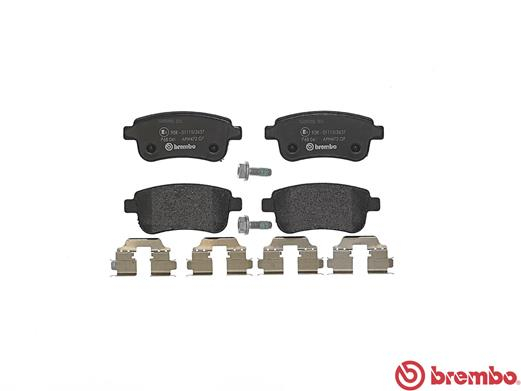 Placute frana BREMBO P68041 [1]