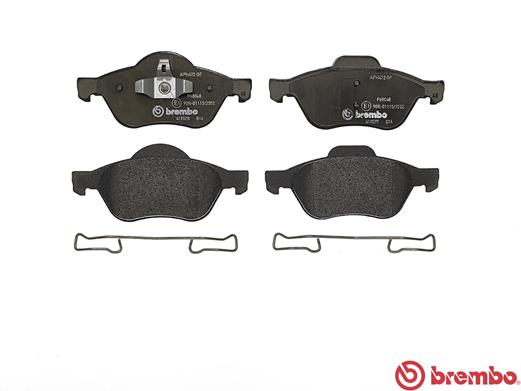 Placute frana BREMBO P68048 [2]