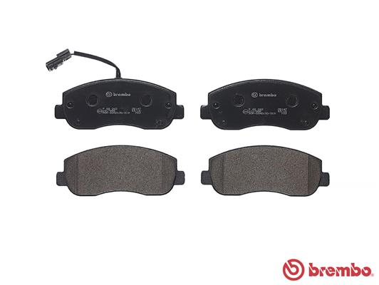 Placute frana BREMBO P68062 [2]