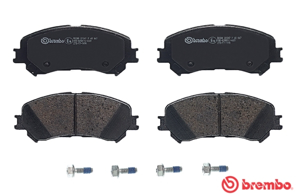 Placute frana BREMBO P68067 [1]