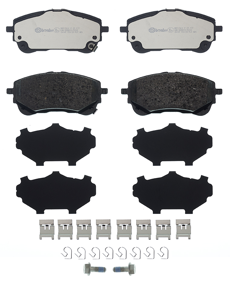 Placute frana BREMBO P83177 [1]