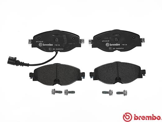 Placute frana BREMBO P85126 [1]