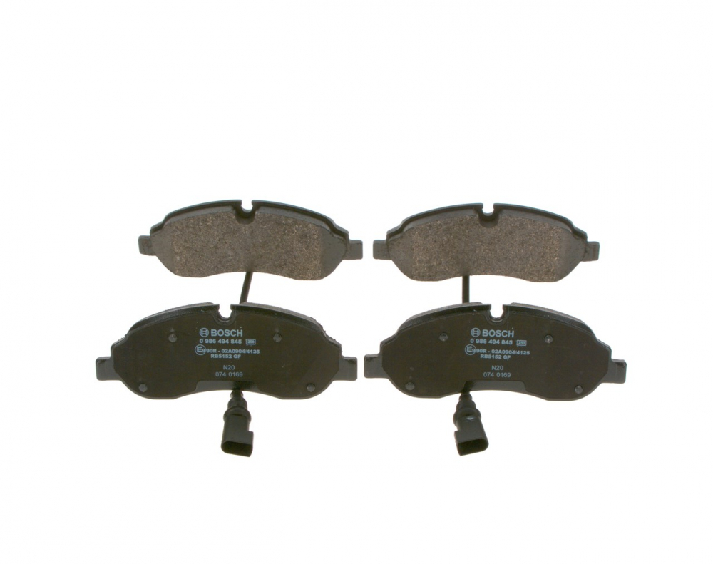 Set placute frana fata BOSCH 0986494845 [5]