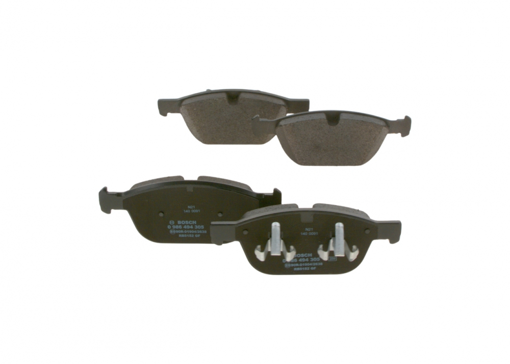 Set placute frana fata BOSCH 0986494305 [4]