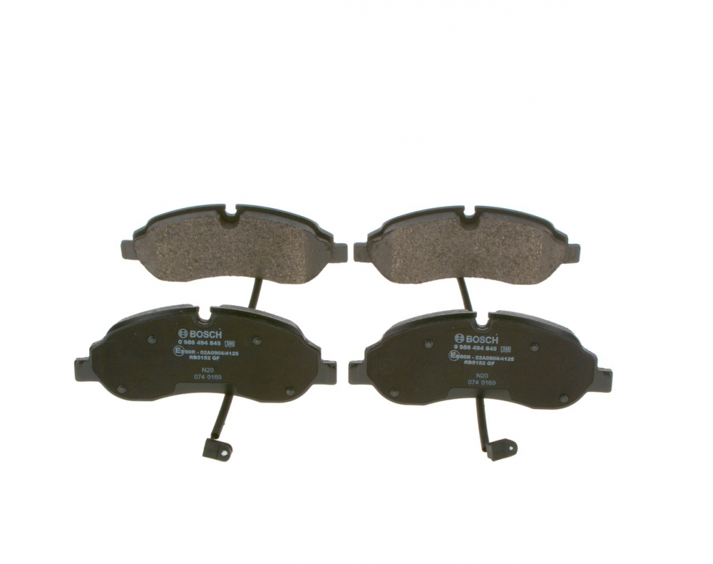 Set placute frana fata BOSCH 0986494845 [4]