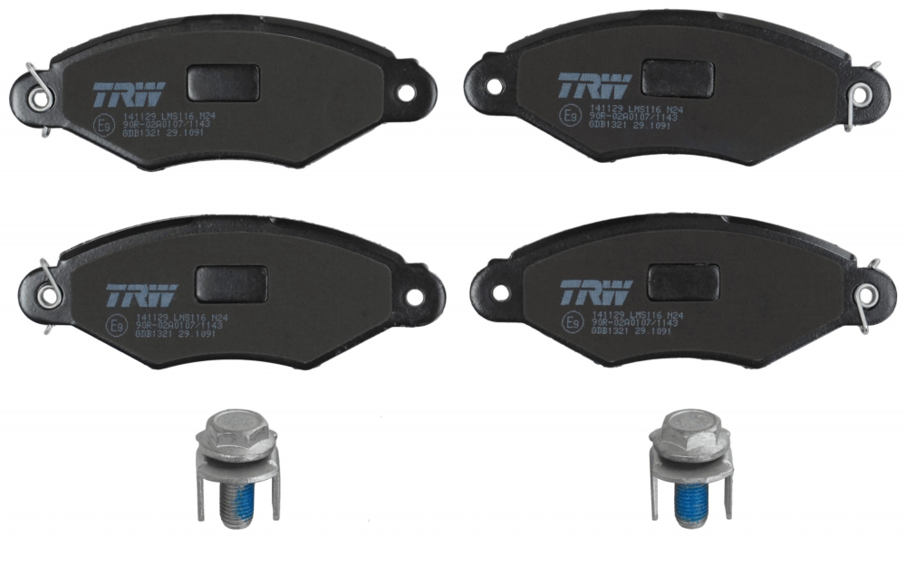 Set placute frana fata TRW GDB1321 [6]