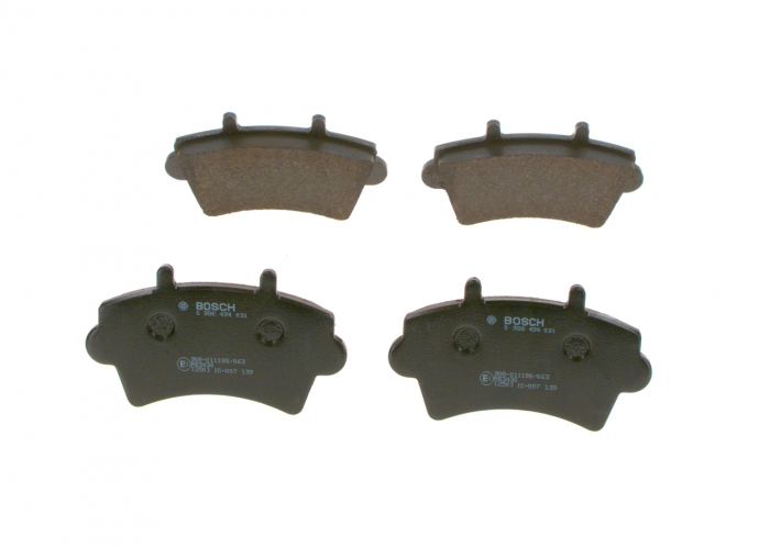 Set placute frana fata BOSCH 0986494031 [4]
