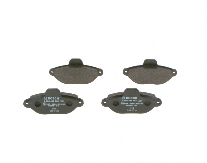 Set placute frana fata BOSCH 0986495255 [5]
