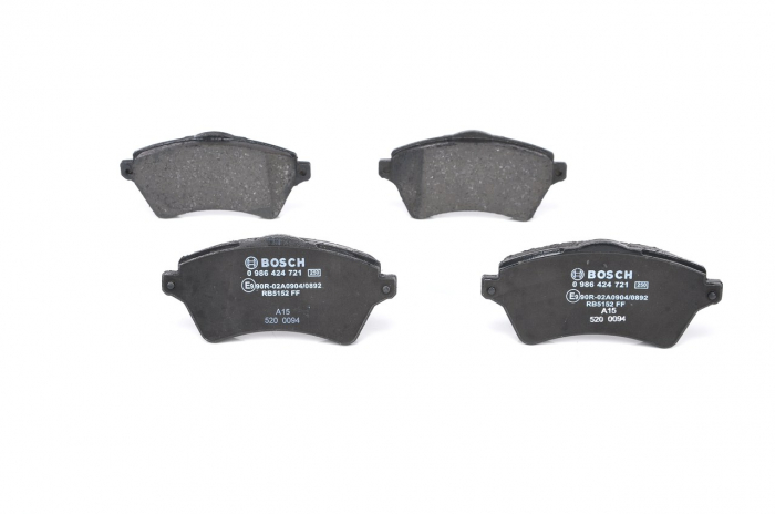 Set placute frana fata BOSCH 0986424721 [7]