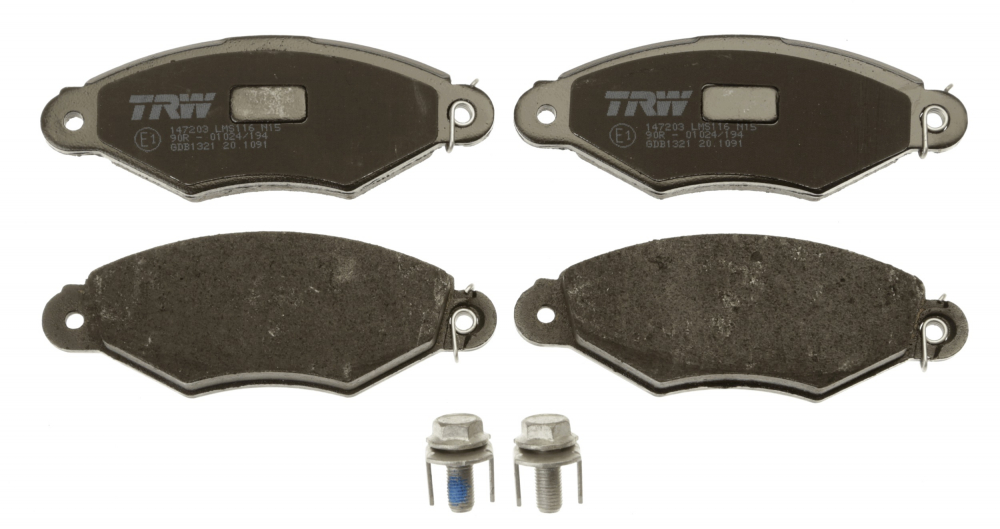 Set placute frana fata TRW GDB1321 [3]
