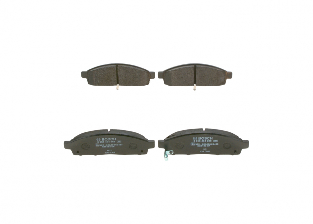 Set placute frana fata BOSCH 0986494268 [6]