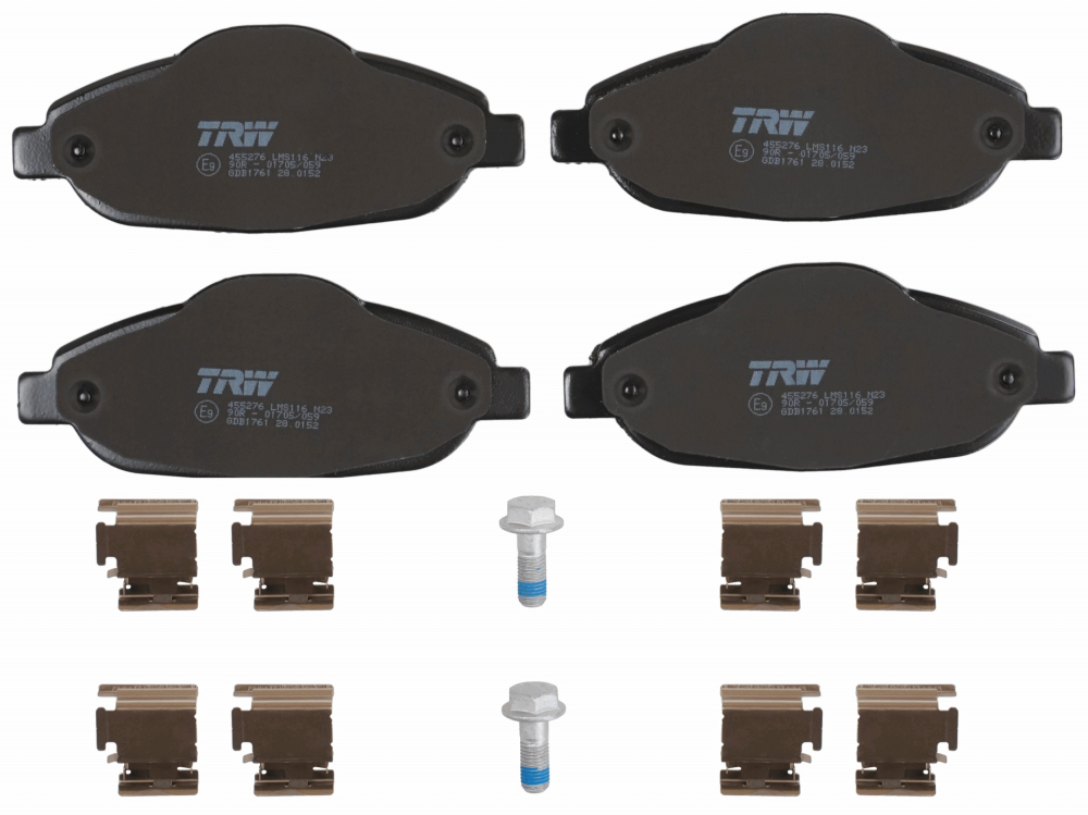 Set placute frana fata TRW GDB1761 [2]